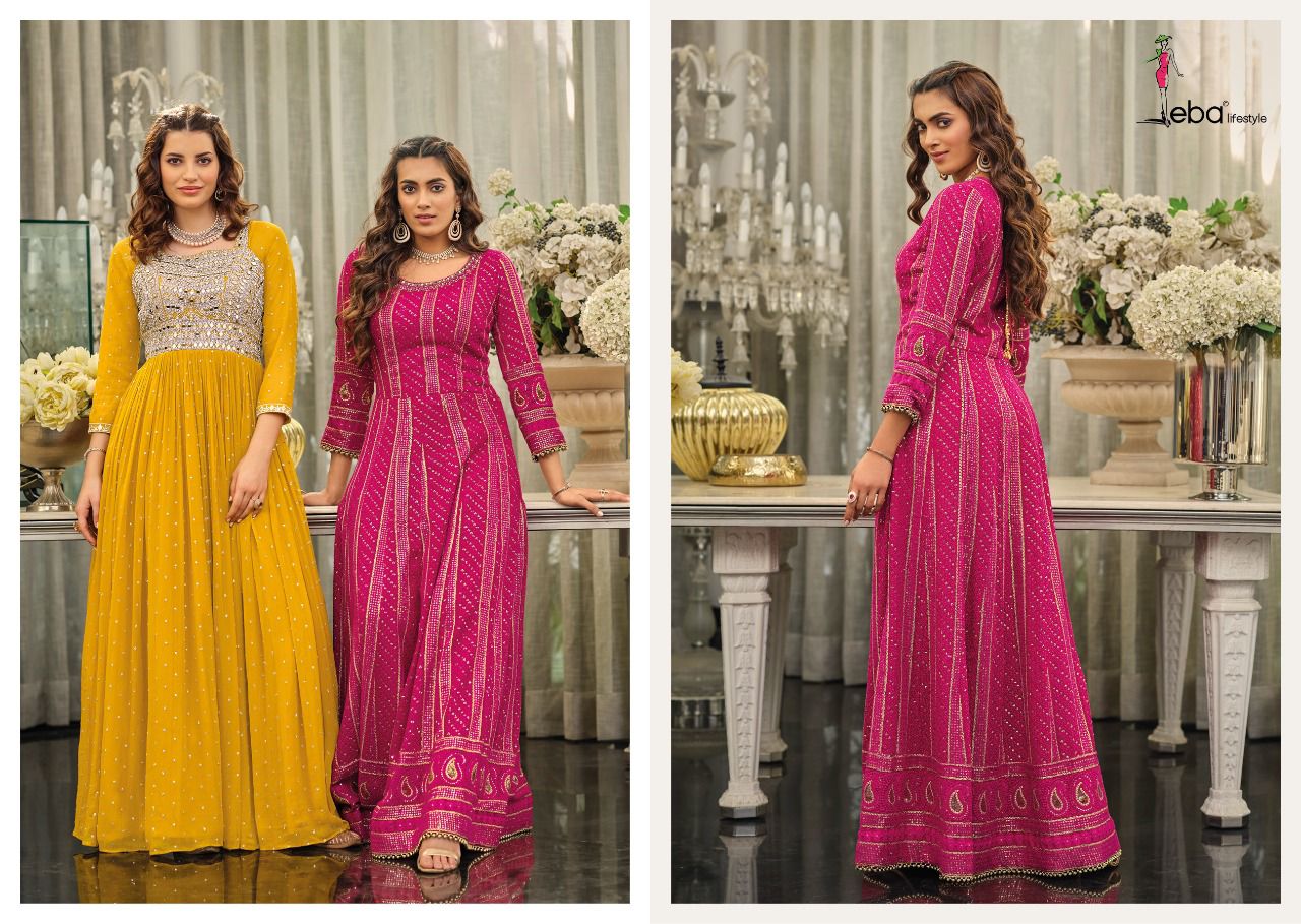 Eba Madhubala Heavy Wedding Wear Georgette Designer Latest Salwar Kameez Collection